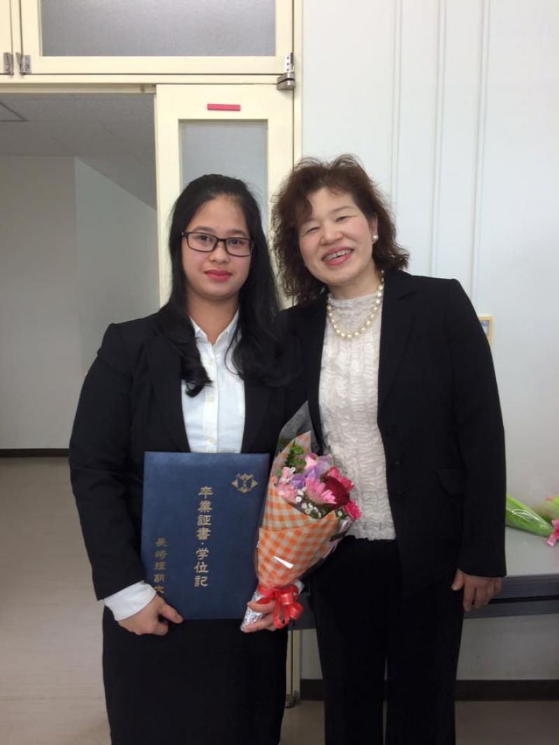Du học sinh Thu Trang Du học sinh Thu Trang